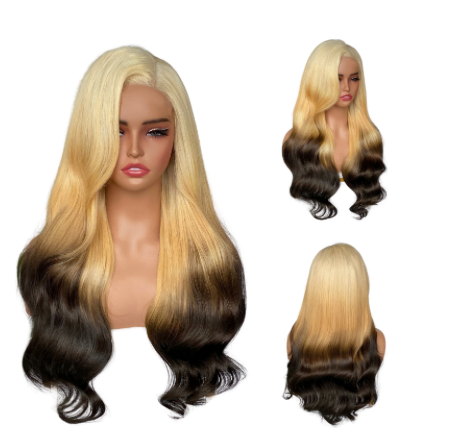Peluca Balayage de Lujo 180% Densidad – Encaje HD