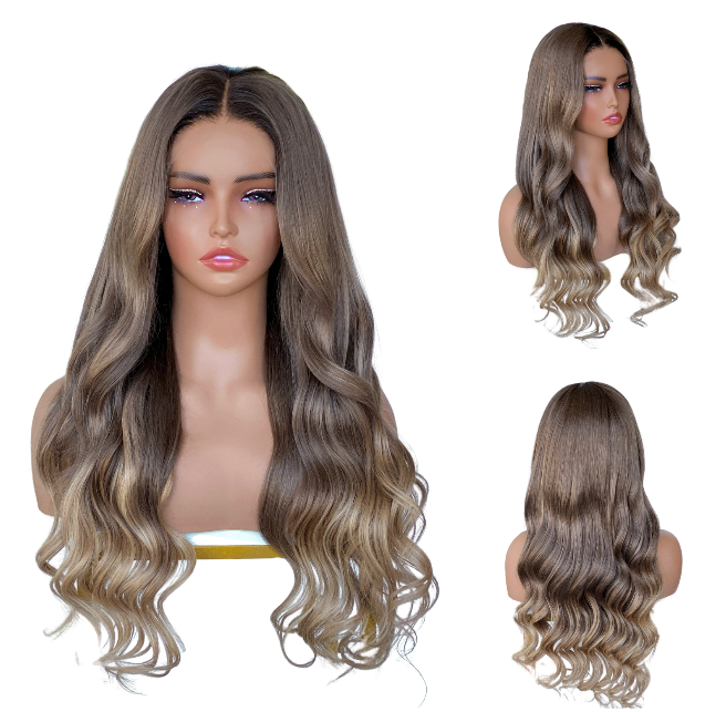 Pelucas Balayage de Lujo 180% Densidad