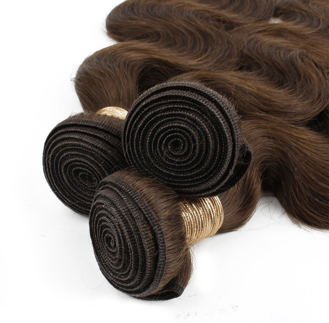 Bundle Extensiones BW Body Wave Color 4#, 18 Pulgadas