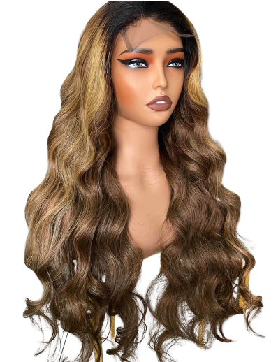 Peluca Balayage de Lujo 180% Densidad