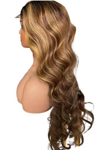 Peluca Balayage de Lujo 180% Densidad