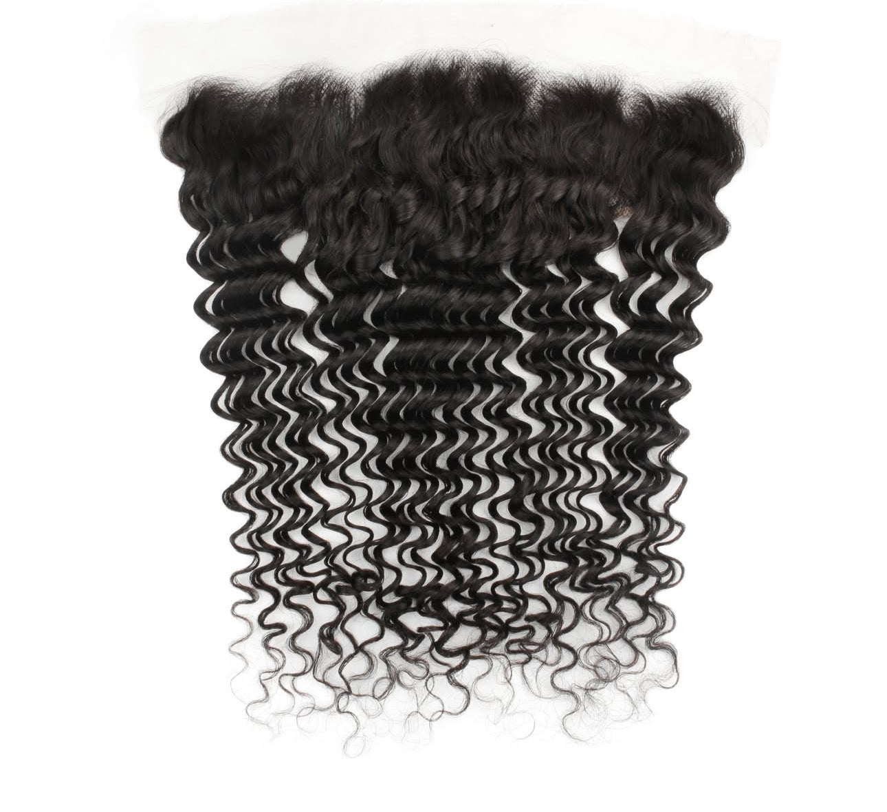 Deep Wave 13X4 HD Lace Frontal color Natural 20 pulgadas