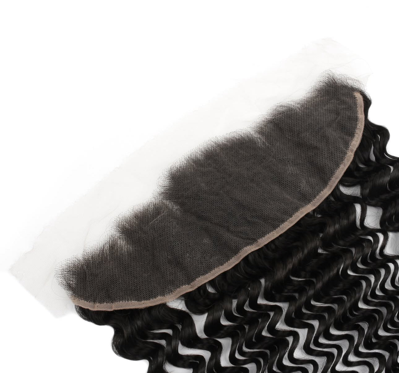 Deep Wave 13X4 HD Lace Frontal color Natural 20 pulgadas